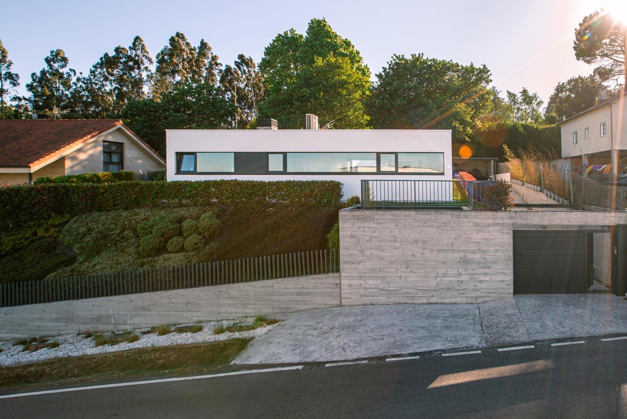 Villa Con Piscina Y Jardin, Santiago De Compostela Teo Bagian luar foto